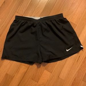 Black Nike athletic short